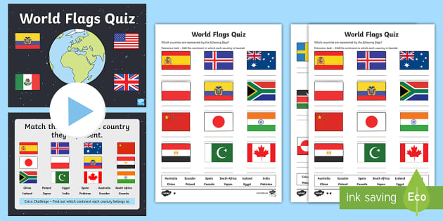 Flags of the World Quiz - By cubs1313