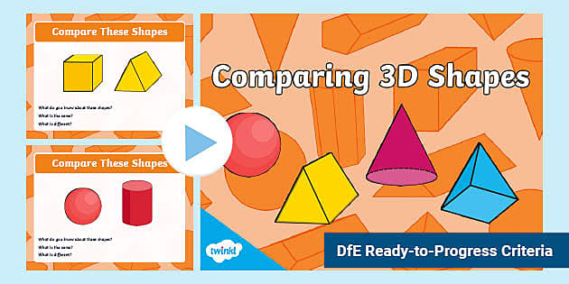 Interactive Quiz 3D Shapes  3D Shape Activities - Twinkl