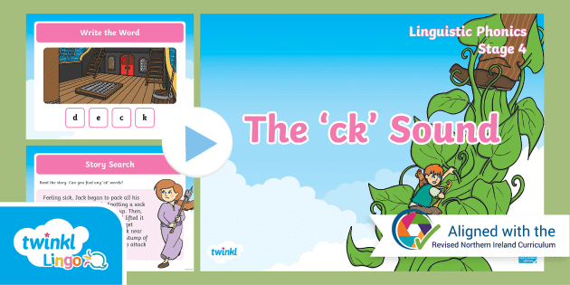 Northern Ireland Linguistic Phonics Stage 4 ck PowerPoint
