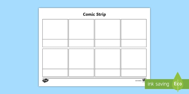 comic strip worksheet primary resource teacher made