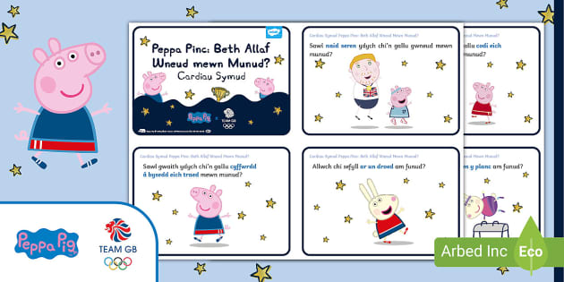 Peppa Pinc: Heriau Symud – Beth Allwch Chi Wneud mewn Munud?