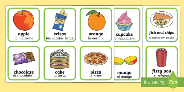Healthy And Unhealthy Sorting Activity English Spanish Healthy And