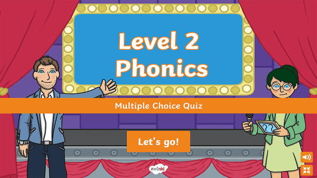 Twinkl Phonics Level 2 - Phonics Game Show - Twinkl