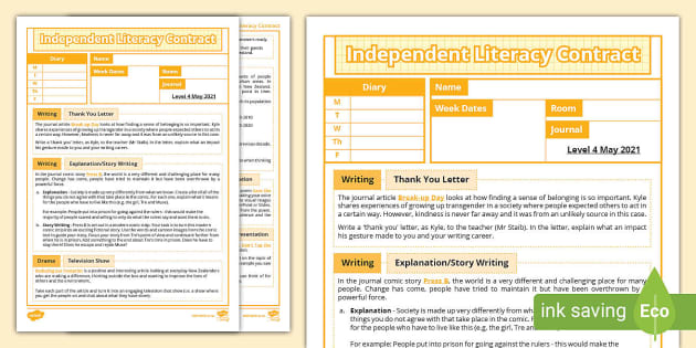 L4 May 2021 Independent Learning Contract Professor Feito 6309