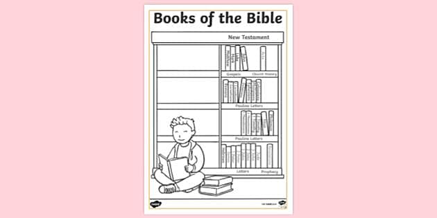 FREE New Testament Colouring Pages Books Of The Bible