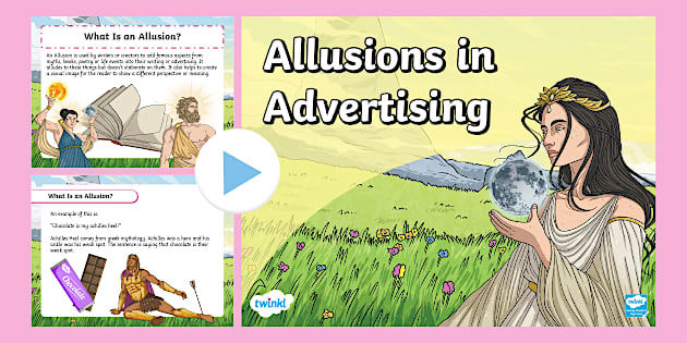 Allusions in Advertising (Teacher-Made) - Twinkl