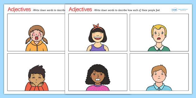 feelings-adjectives-worksheets-adjectives-adjectives