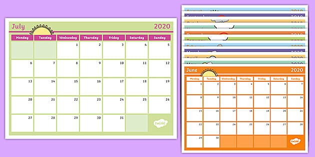 Calendar Planner Template from images.twinkl.co.uk