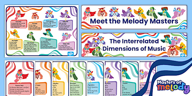 👉 Meet the Melody Masters Display Pack (teacher made)