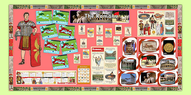 Romans Ready Made Display Pack (teacher made)