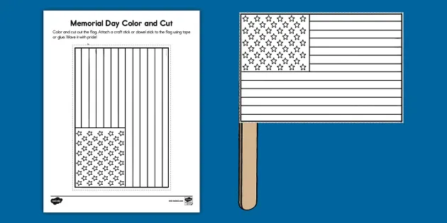 betsy ross flag coloring page
