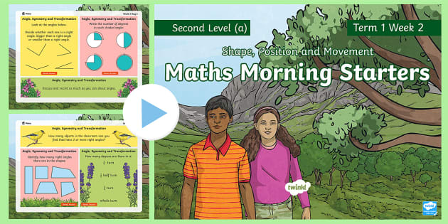 Maths Morning Starters Second Level (a) Term 1 Week 2 PowerPoint