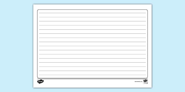 Box Writing Template (teacher made) - Twinkl