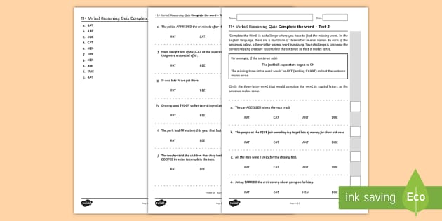 practice paper