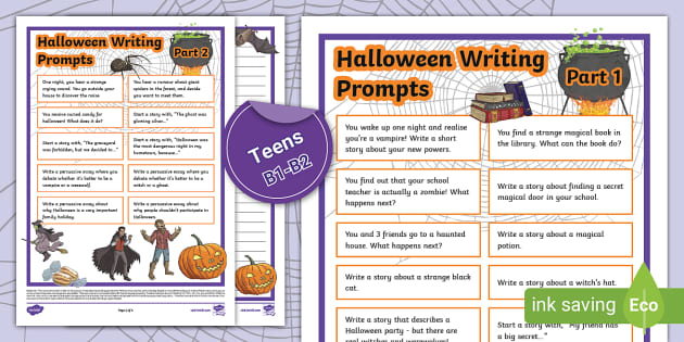 Halloween Games., Teacher Idea  Writing prompts, Daily writing, Daily  writing prompts