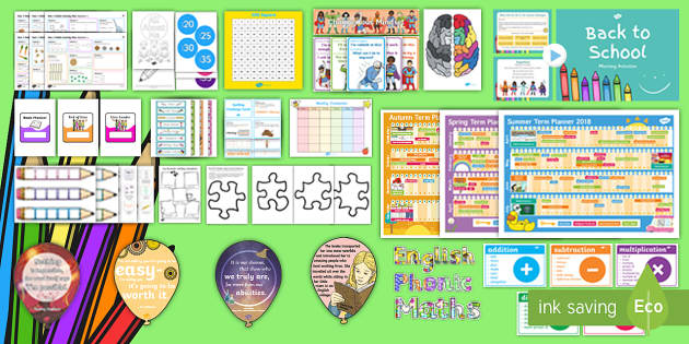 KS1 Back To School 2018 Trending Resource Pack - Twinkl