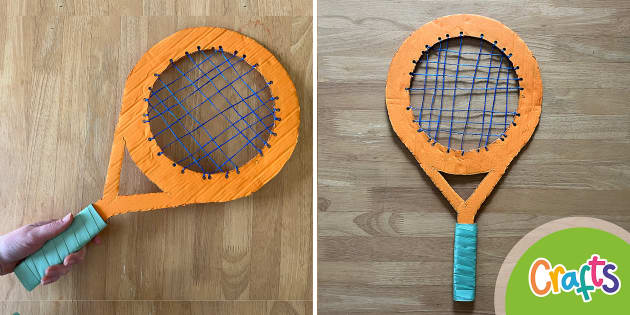 Tennis Racket Craft | Summer Sports Crafts (teacher made)