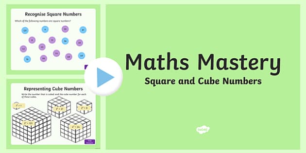 What Are Square And Cube Numbers Cube Numbers Up To 100