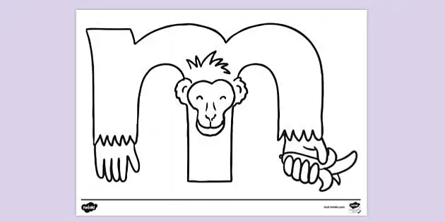 monkeys jumping on bed coloring pages