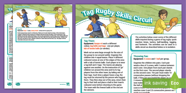 Tag Rugby Passing Lesson Plan And Circuit KS2 Resources tag-rugby-passing-lesson-plan-and-circuit-ks2-resources