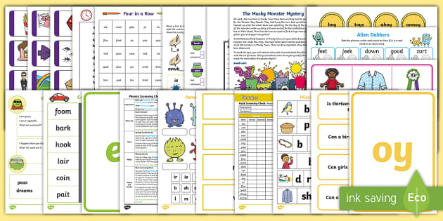 FREE! - Phonics Screening Survival: Intervention Booster Pack 5