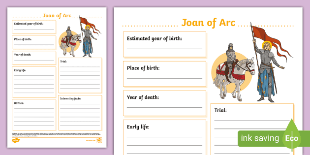 Joan of Arc eBook | Teaching Resources | Twinkl USA - Twinkl
