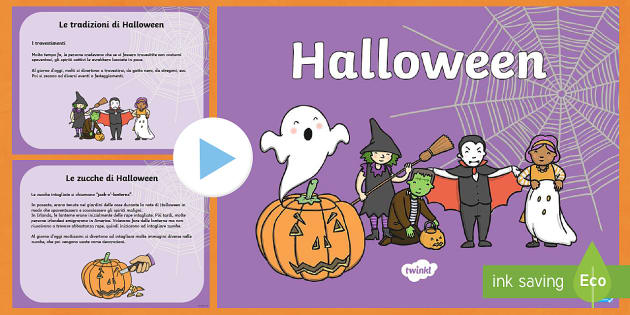 Tutto Su Halloween Presentazione Powerpoint Teacher Made