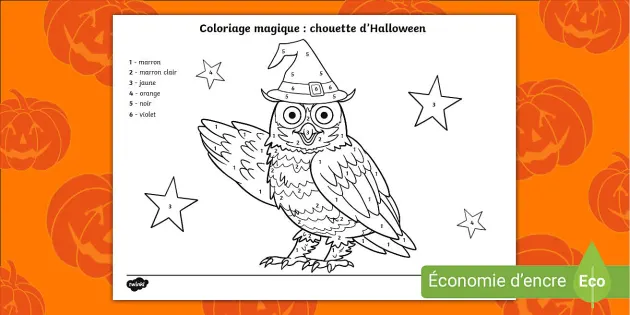 Dessin coloriage magique  Ressources pédagogiques - Twinkl