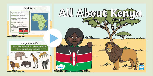 Kenya PowerPoint KS1 Geography Resources Teacher Made   T G 1646750037 Ks1 Kenya Information Powerpoint Ver 1 