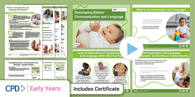 Communication and Baby Language Activities for Babies