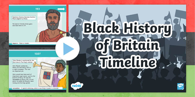 KS1 Black History Of Britain Powerpoint (teacher made)