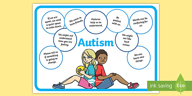 A4 Autism Awareness Poster  Ideas for Autism Awareness