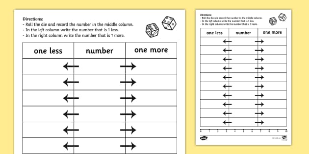 Space Themed One More Counting Worksheet Teacher Made