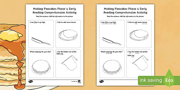 making-pancakes-phase-4-early-reading-comprehension-activity