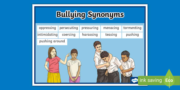 bullying-synonym-word-mat-teacher-made-twinkl