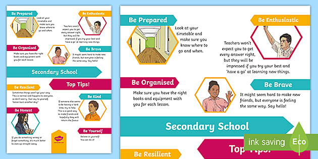 ESL: Help students going into Secondary school