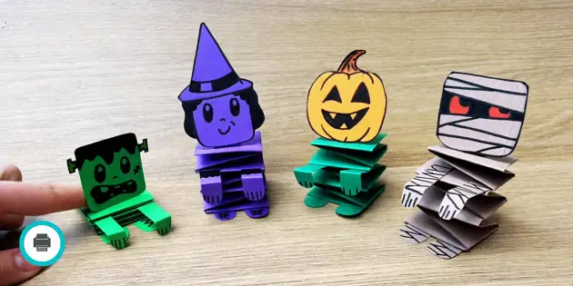 Manualidad: Siluetas de Halloween - Twinkl Crafts - Twinkl