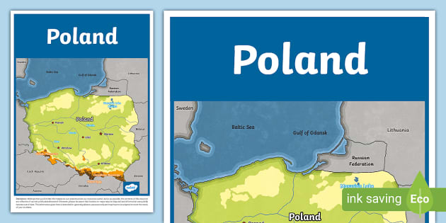 KS2 Poland Map Geography Teacher Made Twinkl   T G 1664900343 Ks2 Poland Map Ver 2 