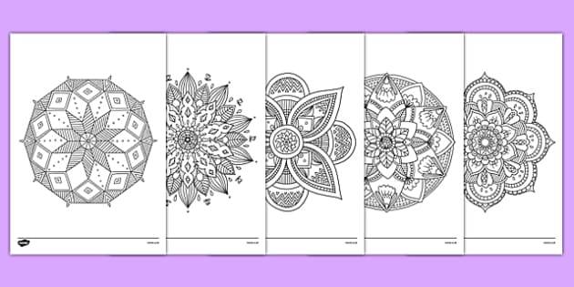 MANDALA COLORING BOOK jogo online no