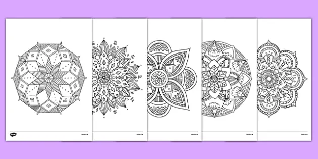 Printable Coloring Book Pages for Adults 006  Pattern coloring pages,  Adult coloring books printables, Abstract coloring pages