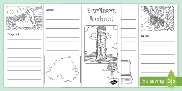 T G 1665995659 Northern Ireland Travel Leaflet Template Ver 1 
