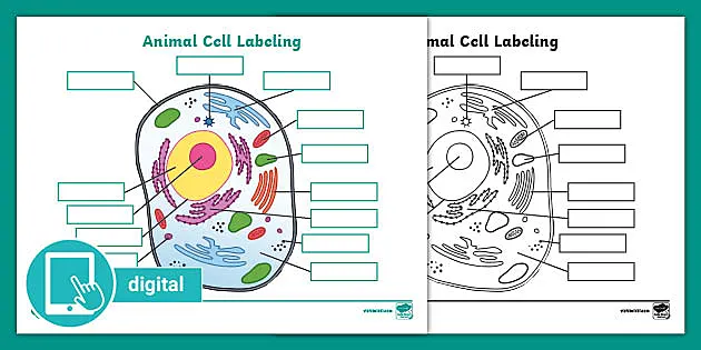 Picture of Animal Cell Labeling Activity | Digital Resources