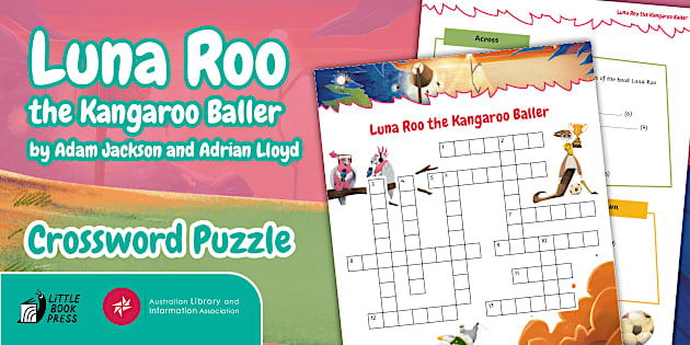 NSS 2026 Crossword - Luna Roo the Kangaroo Baller