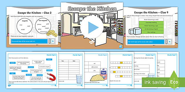 Maths Chance and Puzzle Escape Room (Teacher-Made) - Twinkl