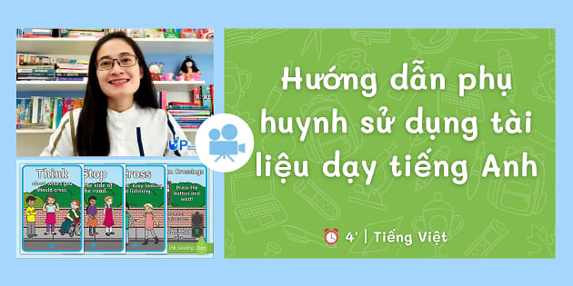 Video dự án những em bé song ngữ Twinkl Bilingual Kids - Stop at the ...