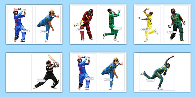 FREE! - ICC Cricket World Cup 2019 Players Display Photos