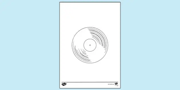 Free Record Colouring Colouring Sheets Teacher Made