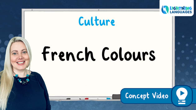 👉 Lightning Languages | French | Colours Culture Concept Video