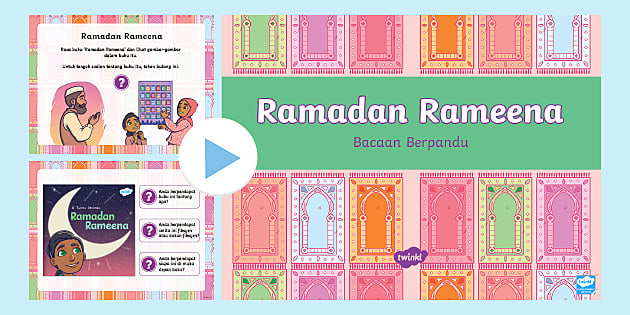 Slaid PowerPoint Soalan Berpandu Cerita Ramadan Ramena