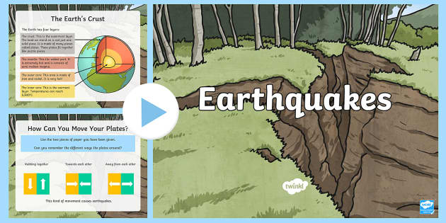 earthquake presentation for school